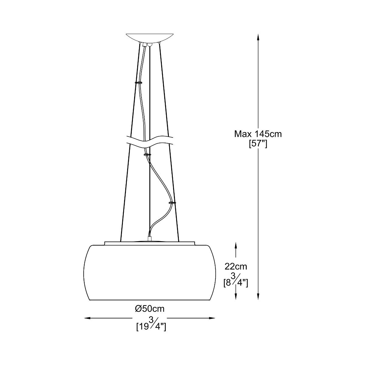 Lampa wisząca CRYSTAL P0076-06X-F4FZ