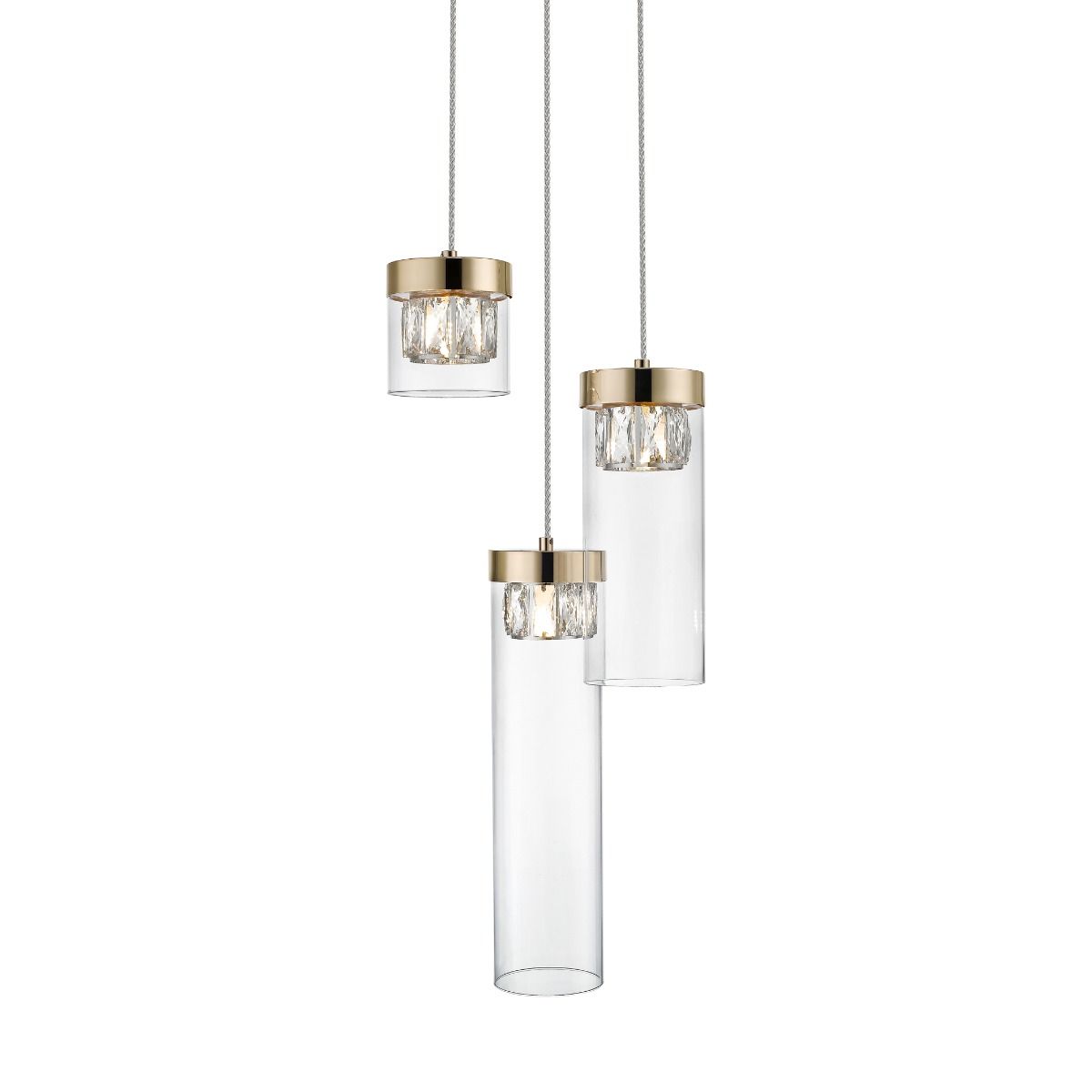 Lampa wisząca GEM P0389-03D-F7AC
