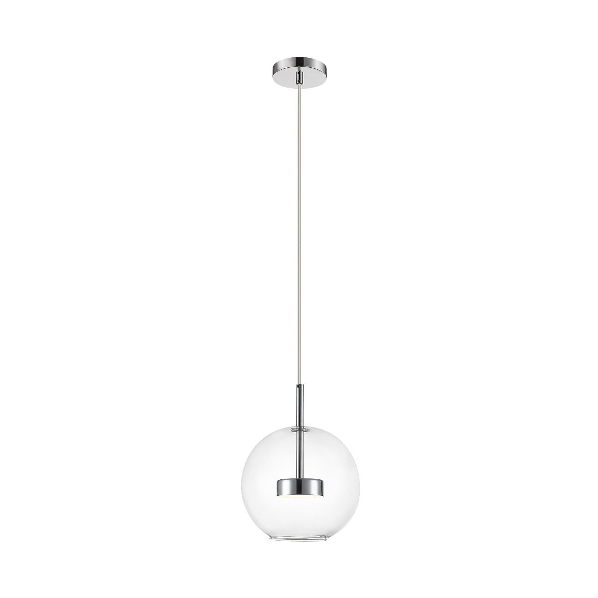 P0428-01J-F4AC ENCELADUS LAMPA WISZĄCA CHROME