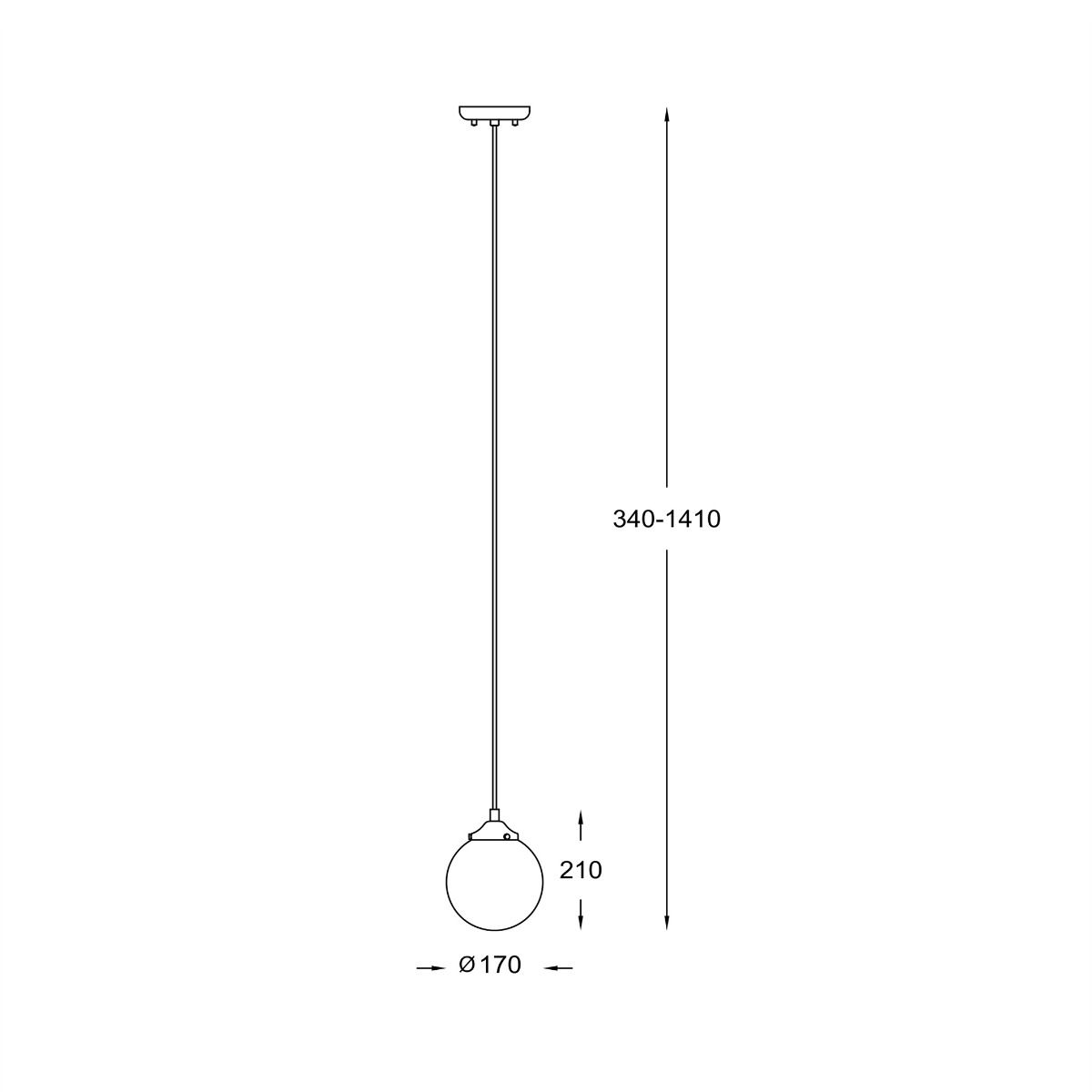 Lampa wisząca RIANO P0454-01D-F7AC