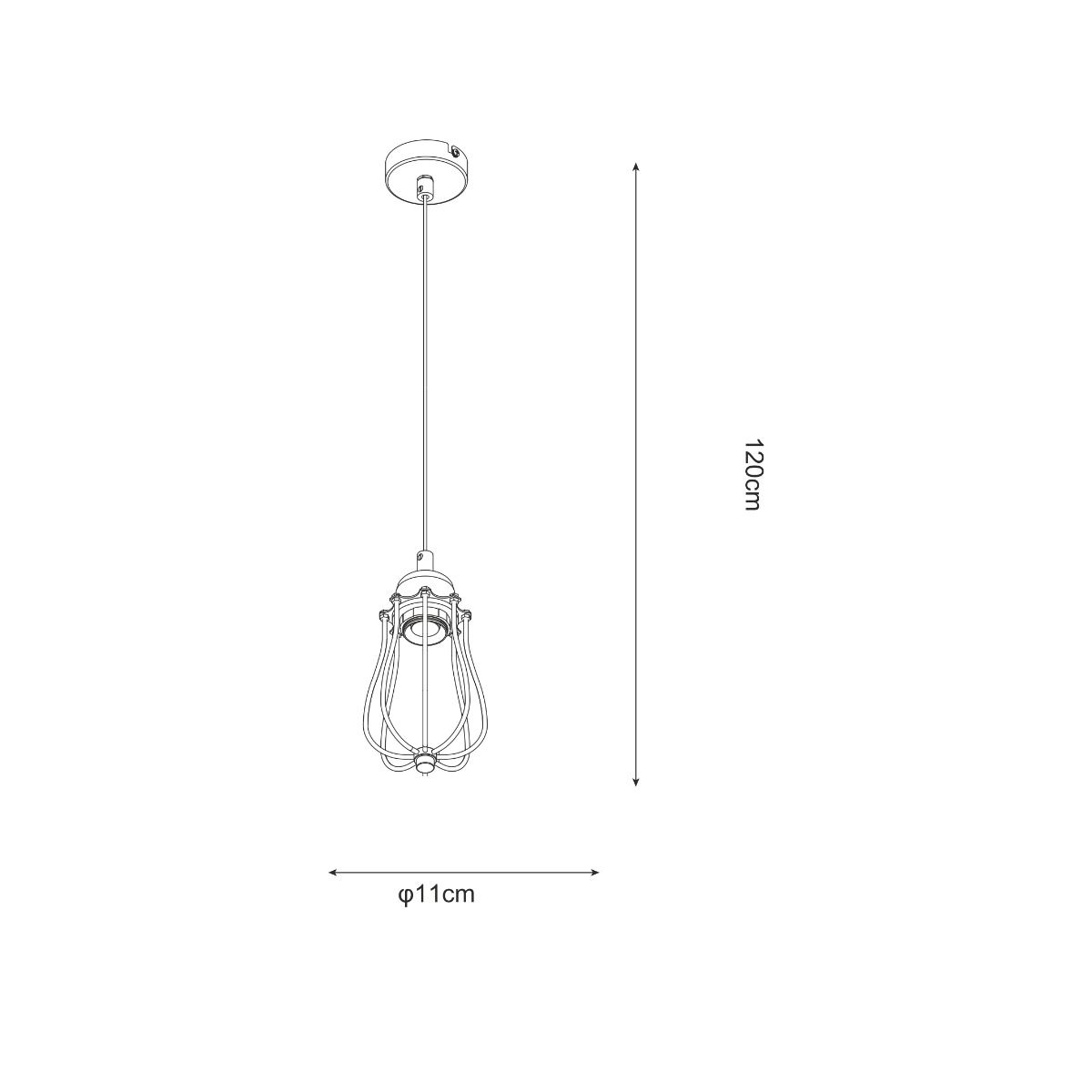 Lampa wisząca HORTA P14030C