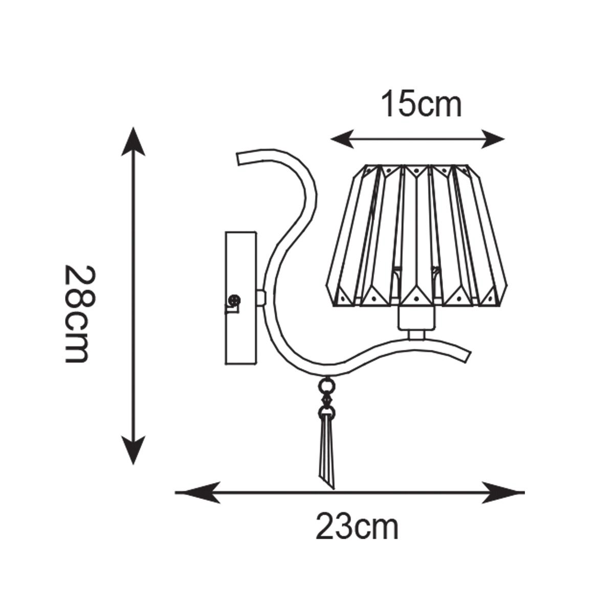 Kinkiet PARIA P15090A-1W