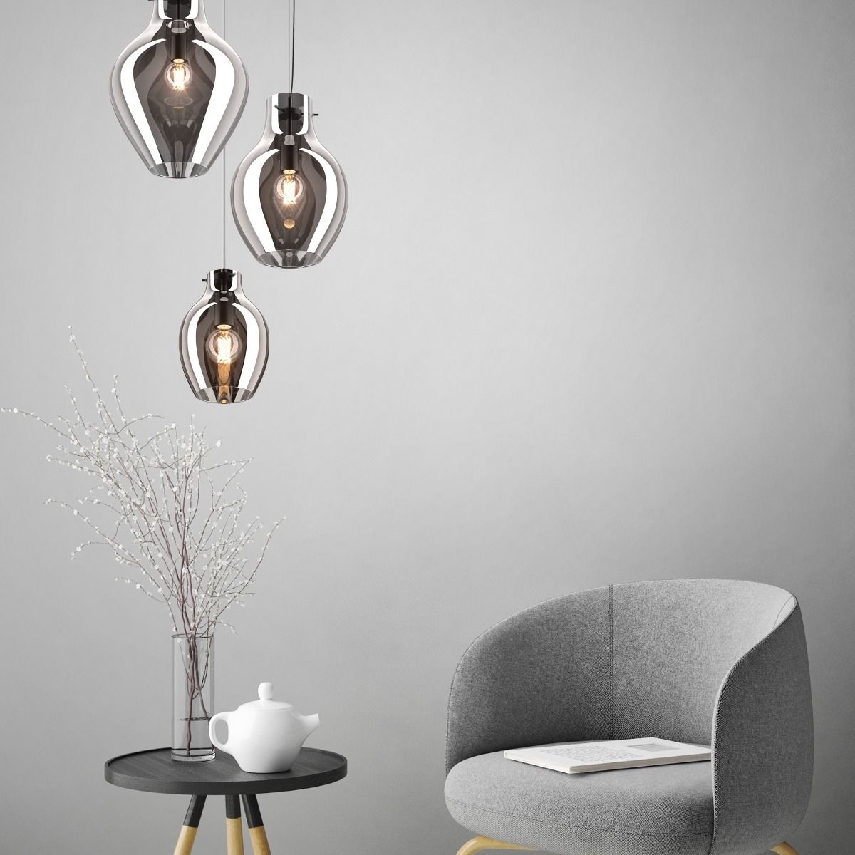 Lampa wisząca BRESSO P19066A-D18