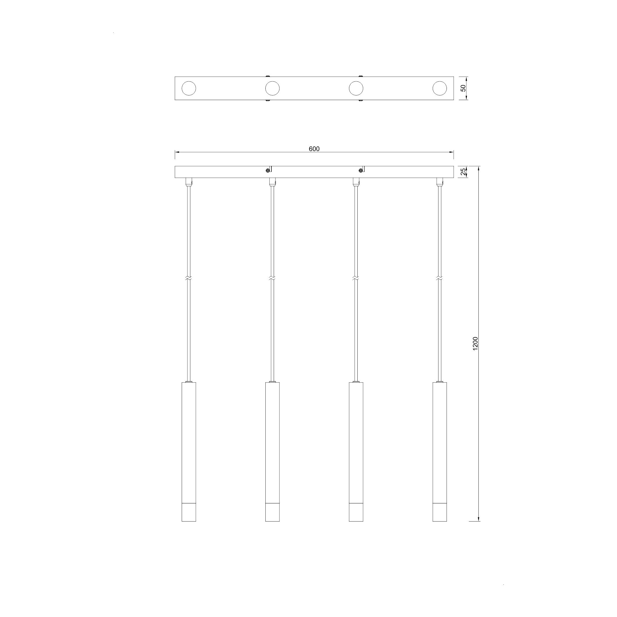 Lampa wisząca VELIC P241125804GD