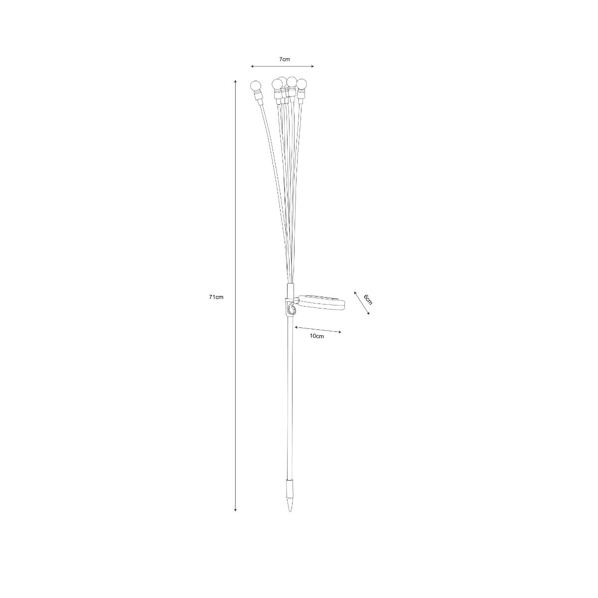 Lampa solarna VK018G-1