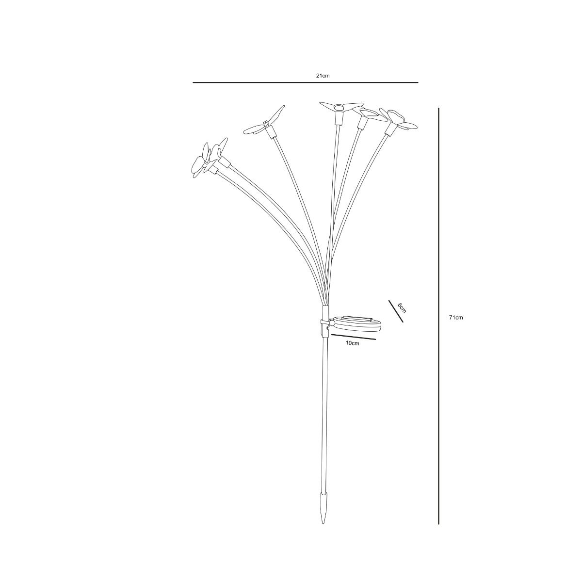 Lampa solarna VK018G-2