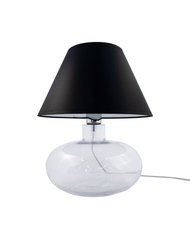 Lampa stołowa MERSIN TRANSPARENT 5513BK