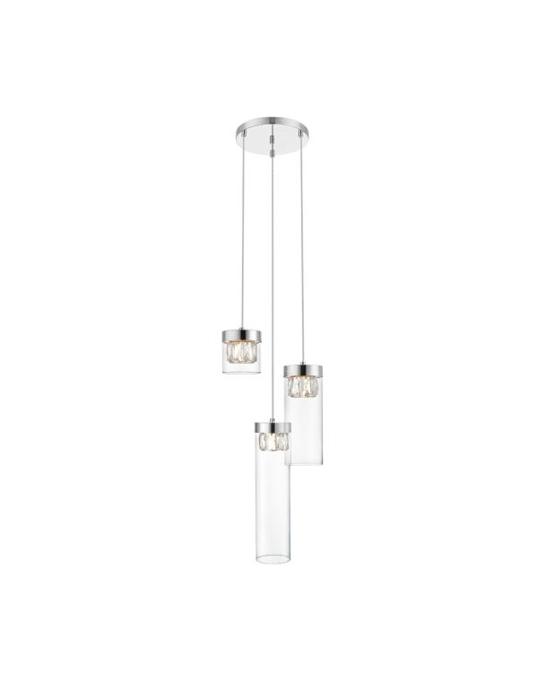 Lampa wisząca GEM P0389-03D-F4AC