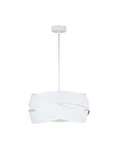 1113 Lampa wisząca TORNADO 40 cm biała/white