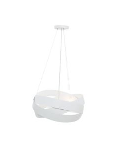 1117 Lampa wisząca TORNADO 50 cm biała/white