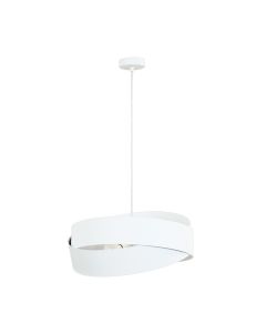 1141 Lampa wisząca TORNADO II 50 cm biała/white