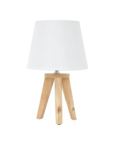1559 LAMPA STOŁOWA DREWNO-BIEL/WOOD-WHITE