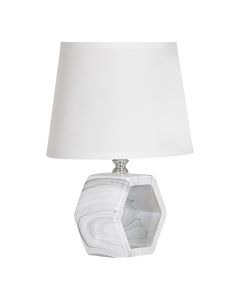 2095 LAMPA STOŁOWA BIAŁO-CZARNA/WHITE-BLACK