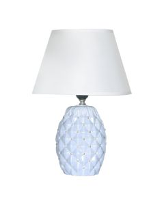 2287 LAMPA STOŁOWA NIEBIESKO-BIAŁA/BLUE-WHITE