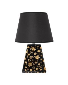A342-BL LAMPA STOŁOWA ZŁOTO-CZARNA/GOLD-BLACK