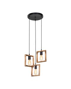  ASZ.1678 ATRIA LAMPA WISZĄCA BRĄZOWA/BROWN