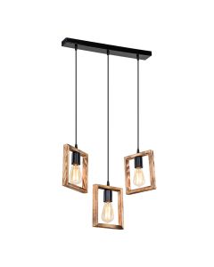 ASZ.1679 ATRIA LAMPA WISZĄCA BRĄZOWA/BROWN