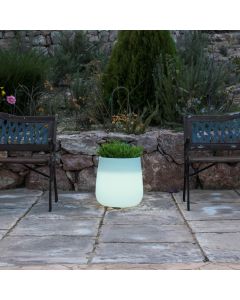 Doniczka solarna CAMELIA 40 LED RGB 3288