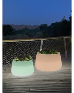 Doniczka solarna CAMELIA 80 LED RGB 3308