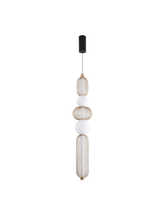 MD2596-5A-3BGT SARR LAMPA WISZĄCA BLACK+GOLD