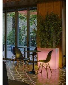 Doniczka solarna JUNCO LED RGB 3327