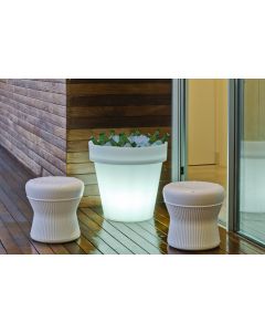 Doniczka solarna MAGNOLIA 60 LED RGB 3333