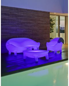 Stół solarny LED RGB MARTINICA IP65 3201