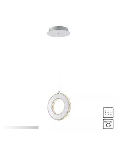 MD3713-1-3CT GIRONA LAMPA WISZĄCA CHROM/CHROME