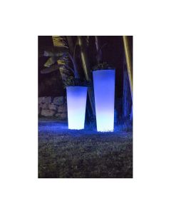 Doniczka solarna FICUS LED RGB 3341