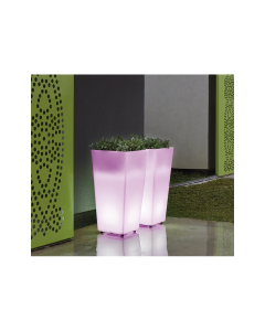 Doniczka solarna MELISA LED LUMML030SSNW