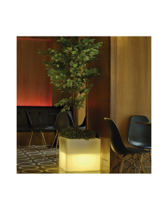 Doniczka solarna NARCISO LUMNC050SSNW