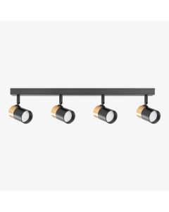OB-2204BD-4-BK FORI LISTWA CZARNA-ZŁOTA/BLACK-GOLD