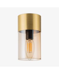 OB2221BD-1-GLD VETRO LAMPA SUFITOWA ZŁOTA/GOLD