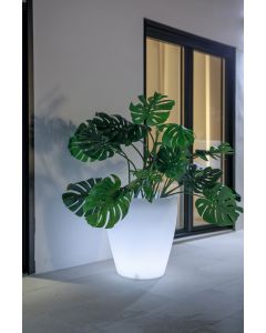 Doniczka solarna VIOLETA RGB LED 3281